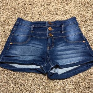 NOBO Dark Blue Jean Shorts for Women